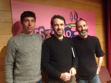 Julio Basurto, Unai Fz. Retana e Iñigo Urretxua