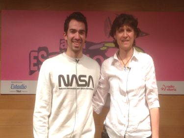 María Sagasti, Eneko Llinas y Jonathan Martínez
