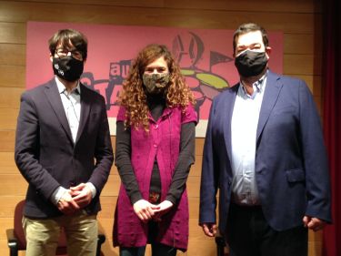 Julián Casas, Iñaki Casas y Erica Liquete