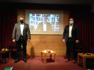 Alberto Carrio, Jon Redondo y Javier Conde