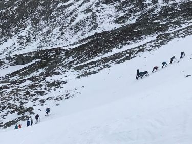 Montañismo: San Lorenzo (La Rioja) - Técnicas invernales