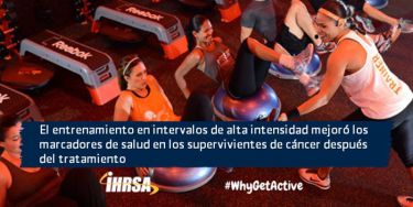El entrenamiento en intervalos de alta intensidad mejoró los marcadores de salud en los supervivientes de cáncer después del tratamiento.