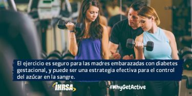 EI ejercicio es seguro para las madres embarazadas con diabetes gestacional, y puede ser una estrategia efectiva para el control del azúcar en la sangre.
