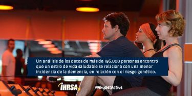 Un análisis de los datos de más de 196.000 personas encontró que un estilo de vida saludable se relaciona con una menor incidencia de la demencia, en relación con el riego genético.