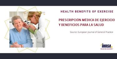 Prescripción médica de ejercicio y beneficios para la salud