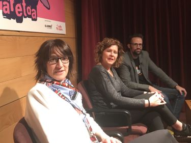 Joseba Boanut, Olga Jiménez eta Livia López