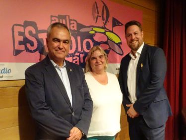 Ana Herrezuelo, Manu Egaña eta Aitor Uriarte