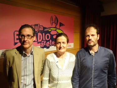 Ramón Llopis, Miren Egibar eta Pedro Insua