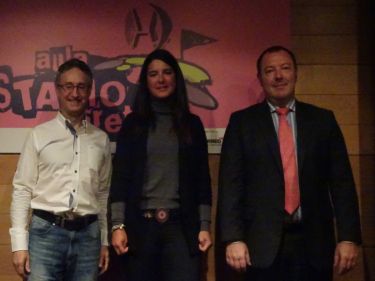 Borja Osés, Eduardo Martínez eta Amaia Martioda