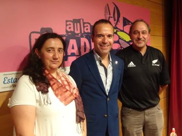 Julio Amoedo, Pedro Montoya eta Ana Rosa Pérez