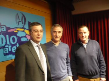 Ángel Barajas, Peio Uralde eta Javier Zubillaga